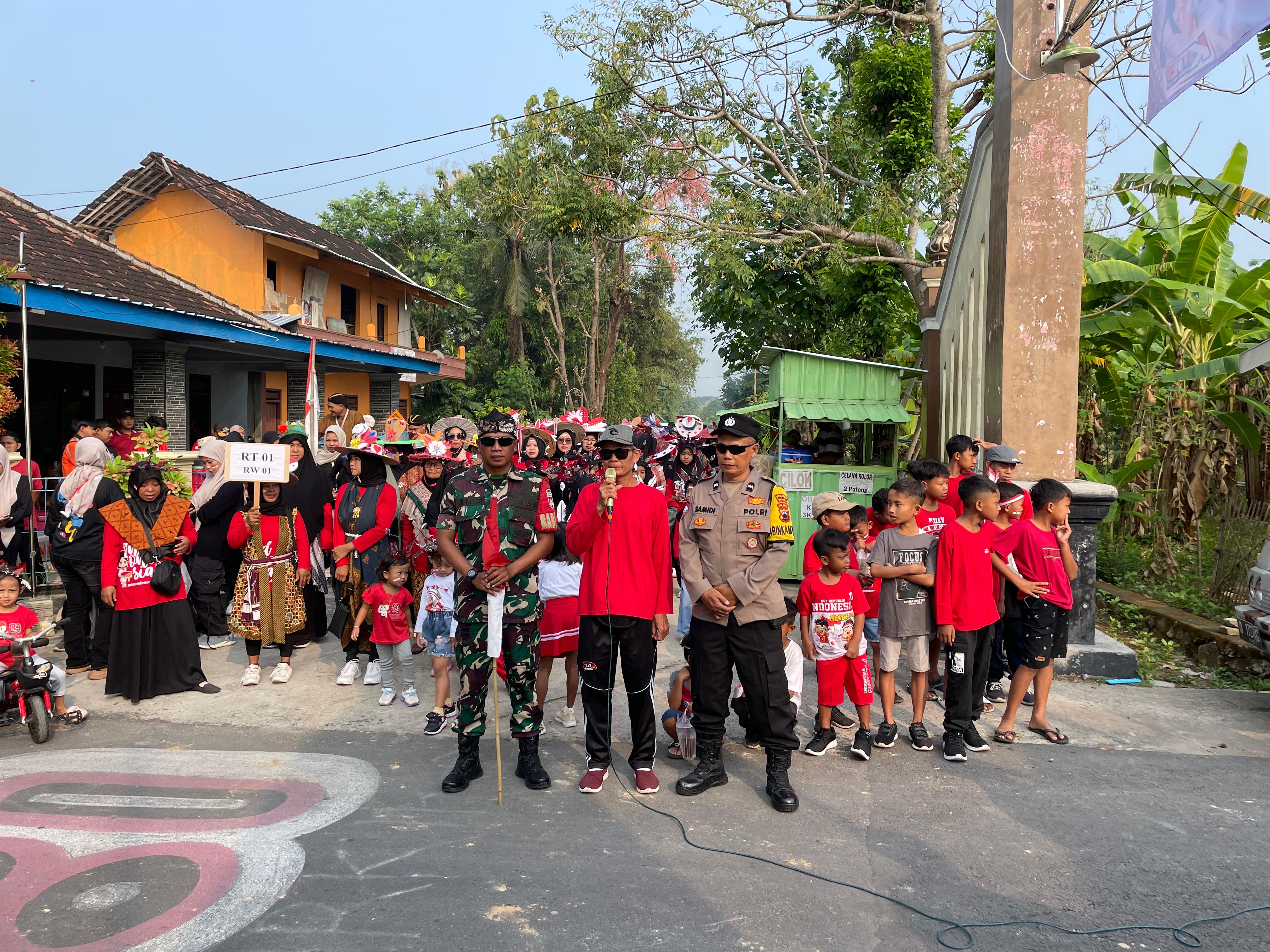 Jalan Sehat bareng warga RW 01 tahun 2025